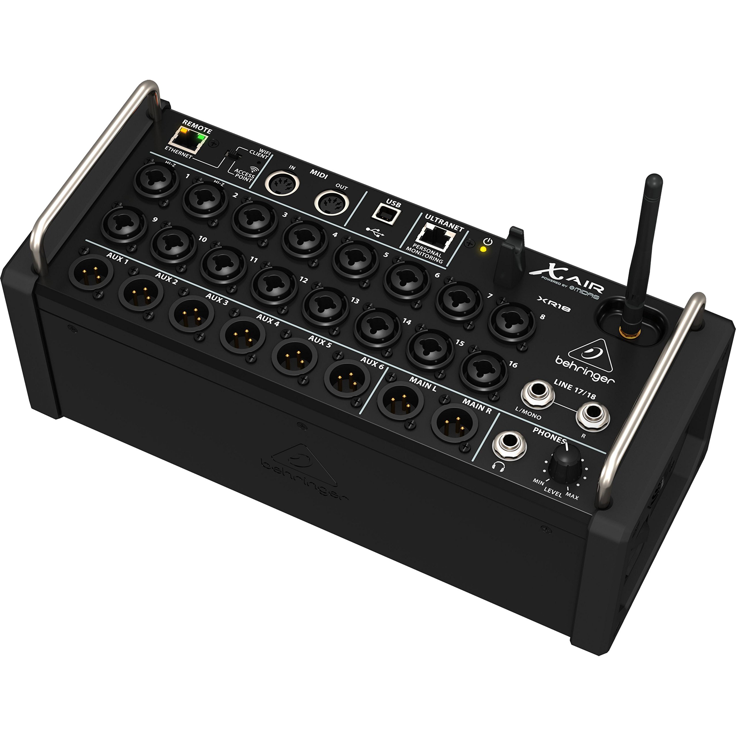 Behringer X AIR XR18 console mixage 18 canaux WiFi