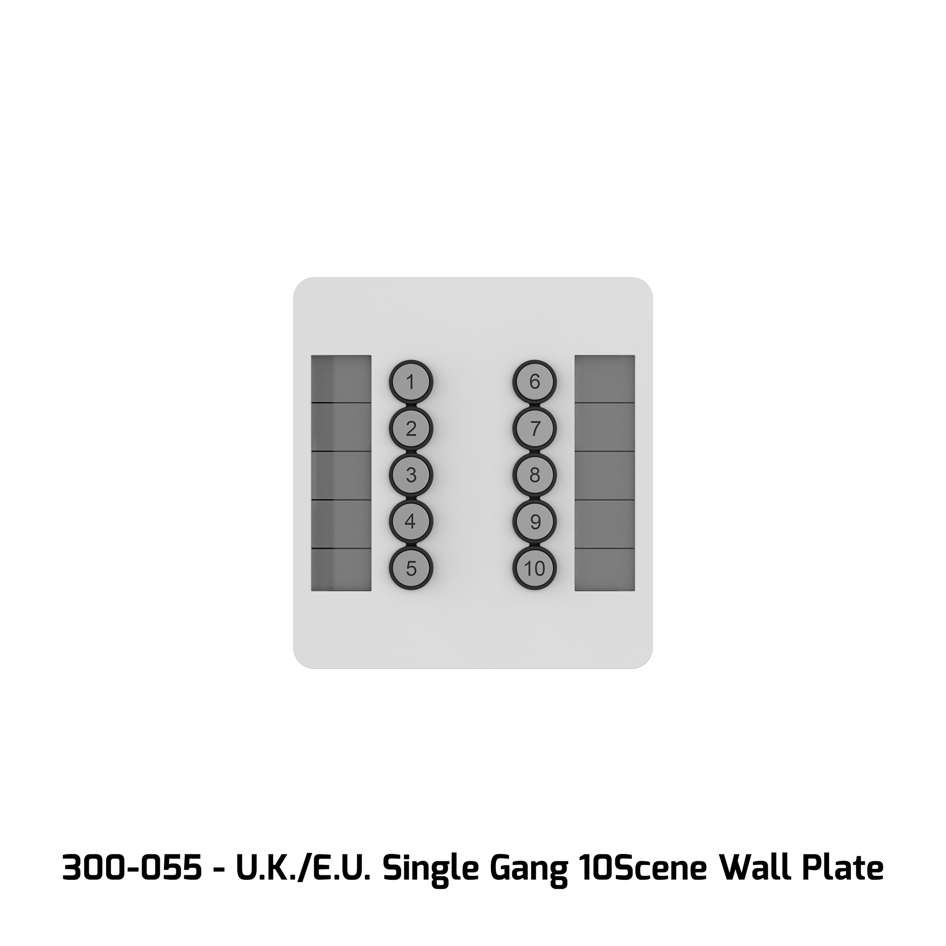ChamSys GeNetix 10Scene plaque murale DMX 10 boutons pack 2