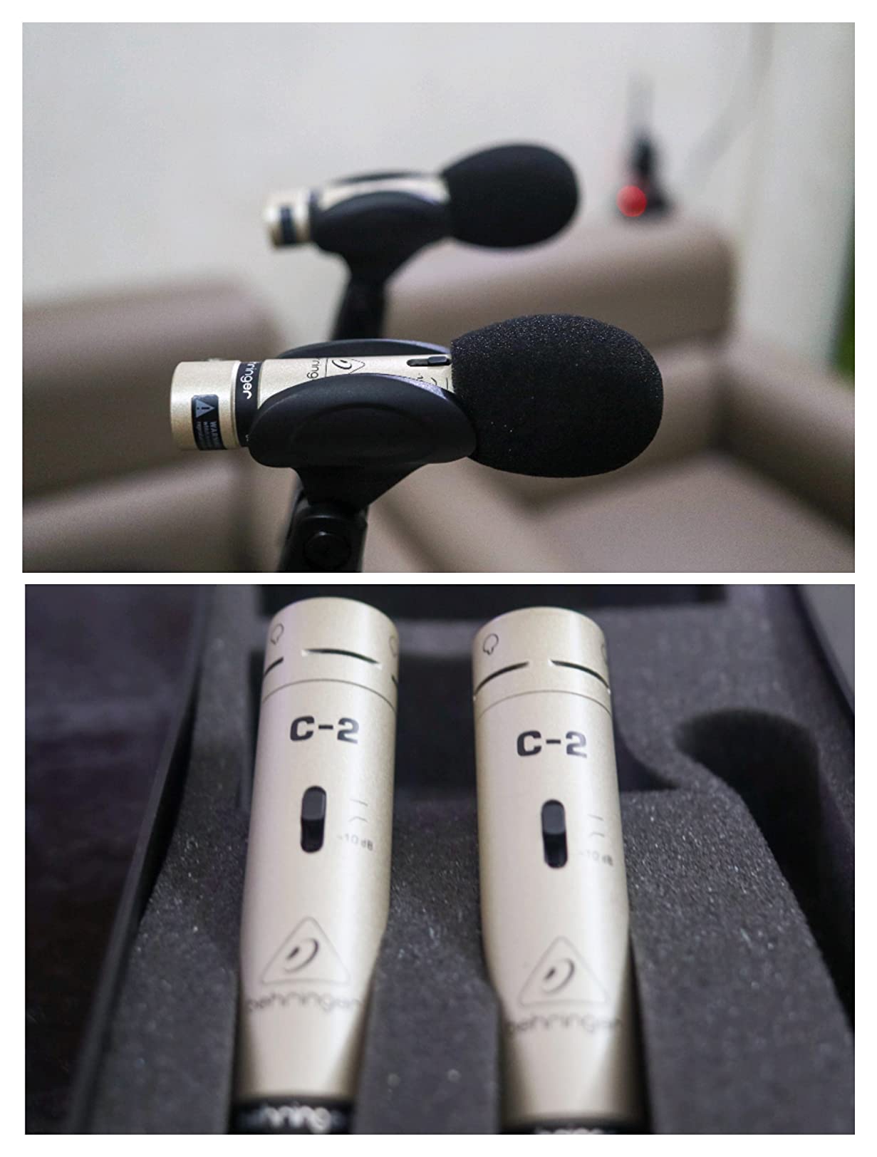 Behringer C-2 micro statique condensateur pack 2