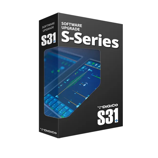 DiGiCo S-Series S31+ Upgrade V3.0 logiciel 60 canaux