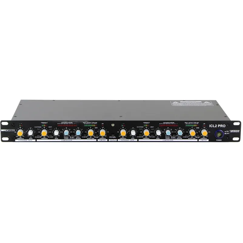 Invotone ICL2PRO compresseur audio 2 canaux rack