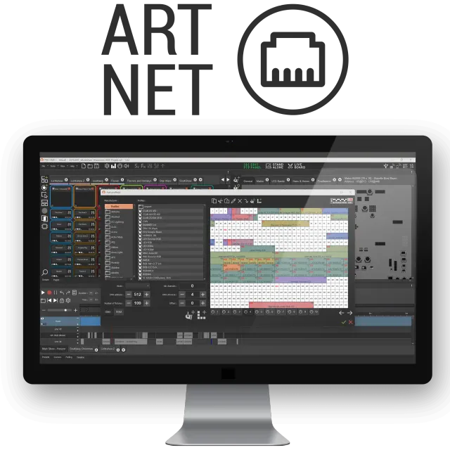 Chromateq Art-Net U16U licence contrôle DMX 16 univers