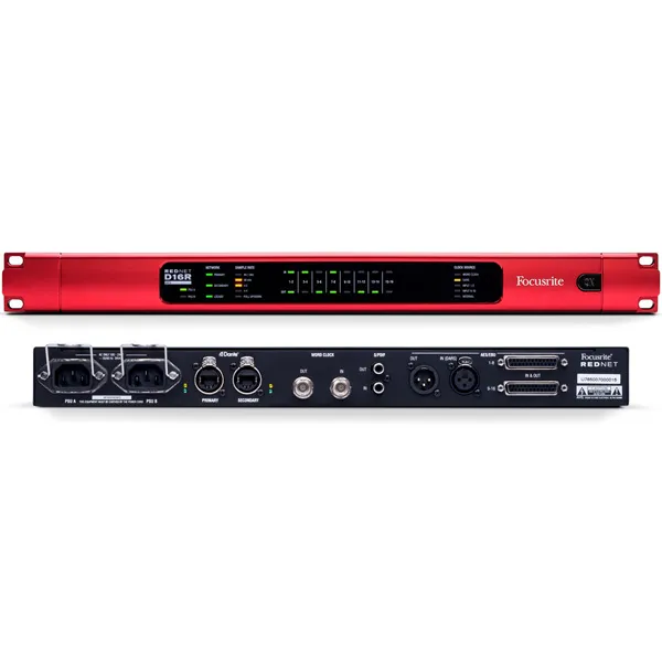 Focusrite D16R Convertisseur 16 AES Dante scène