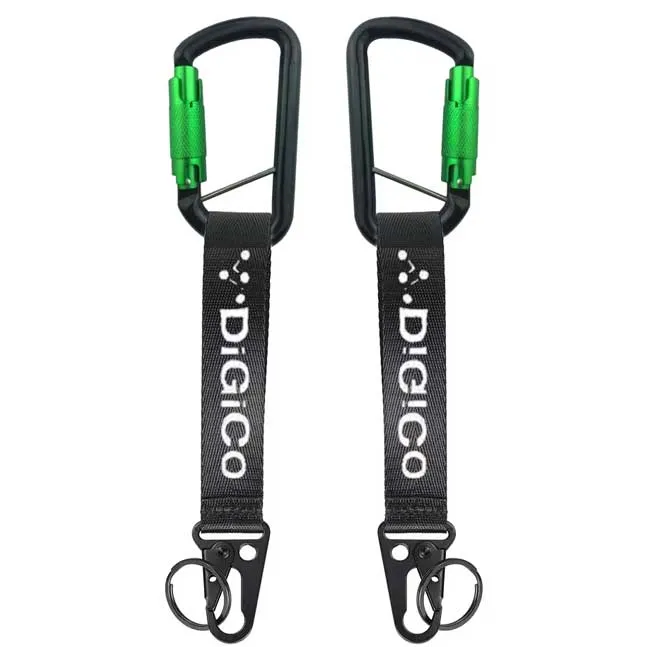 DiGiCo SD-Range Carabiner porte-clés mousqueton vert Quantum852