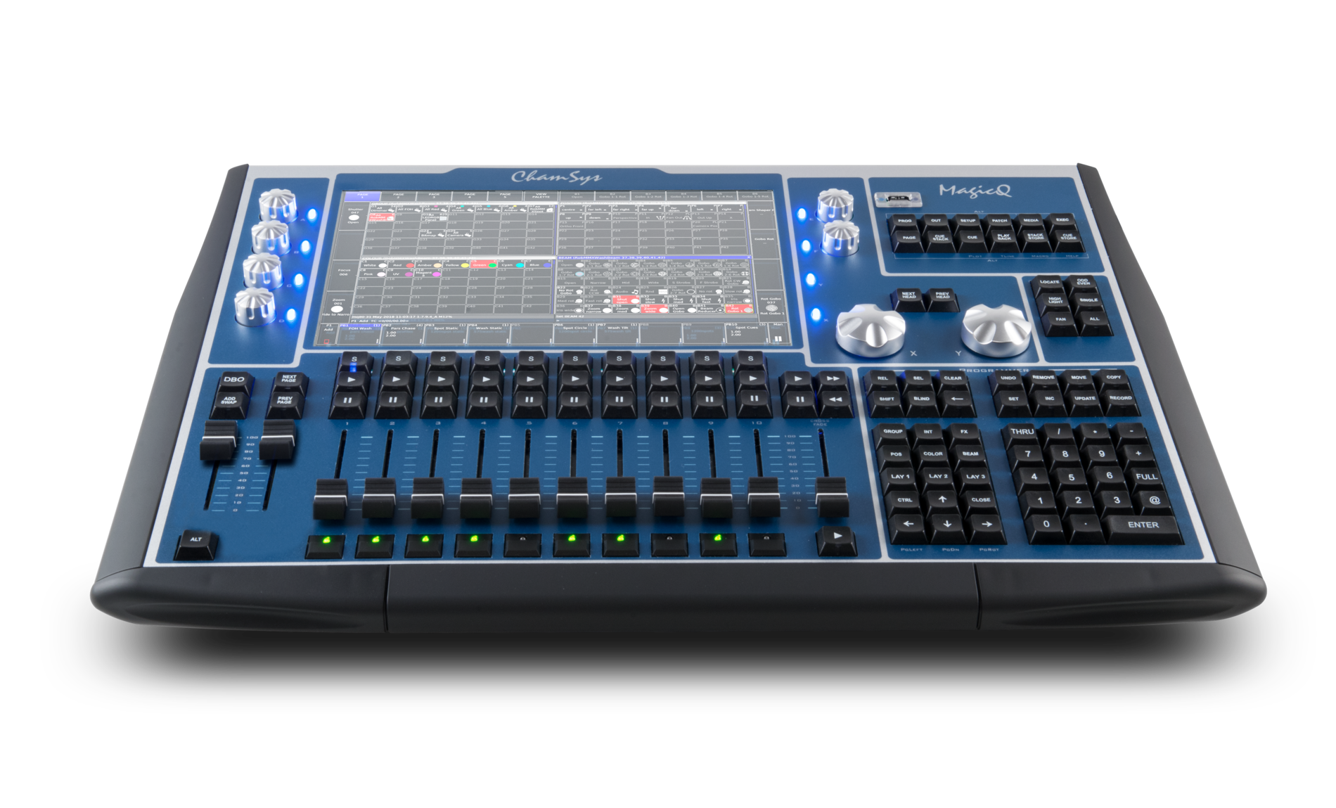 ChamSys MagicQ MQ80 Console Lumière 48 Univers 12"