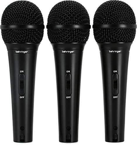 Behringer Ultravoice XM1800S micro chant lot de 3 noir