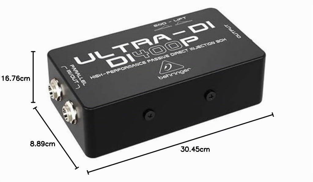 Behringer DI400P boîte de direct passive instrument scène