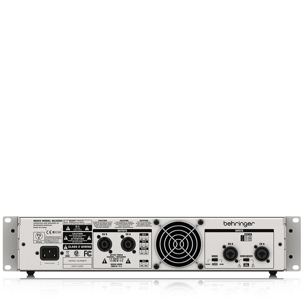 Behringer iNuke NU3000 amplificateur 2 canaux 3000W classe D