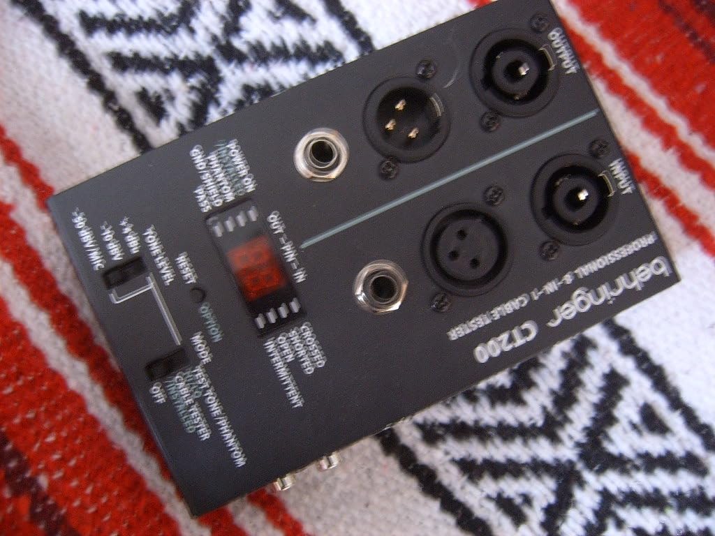 Behringer CT200 testeur câble 8-en-1 CT200