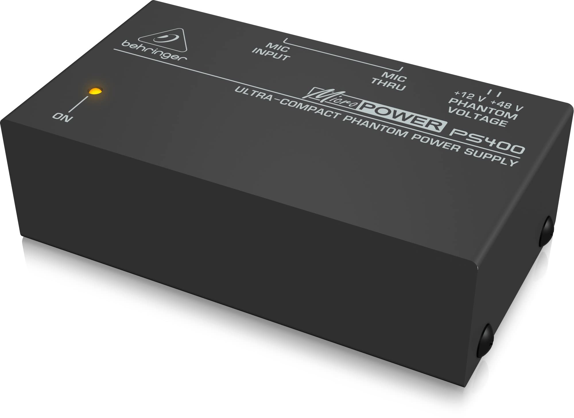 Behringer PS400 alimentation fantôme 48V micro condensateur