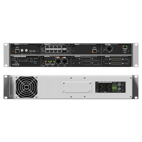 Auvitran AVBx7 stagebox audio réseau 7 slots