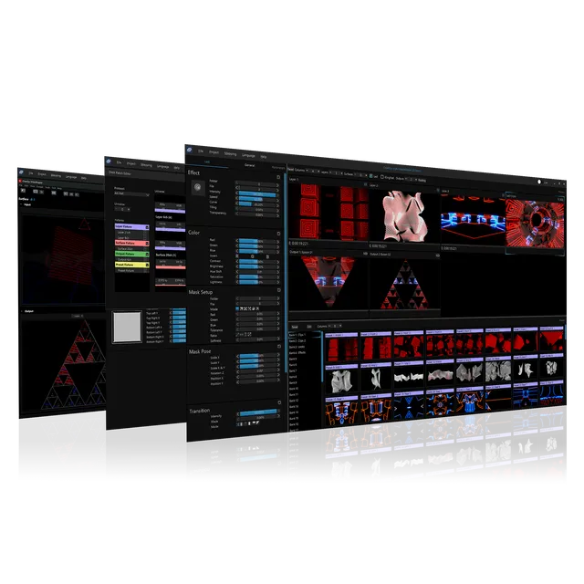 ChamSys MediaMaster Pro logiciel vidéo 48 layers 4 sorties