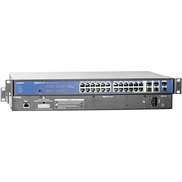 Luminex GigaCore 26i switch réseau 26 ports manageable