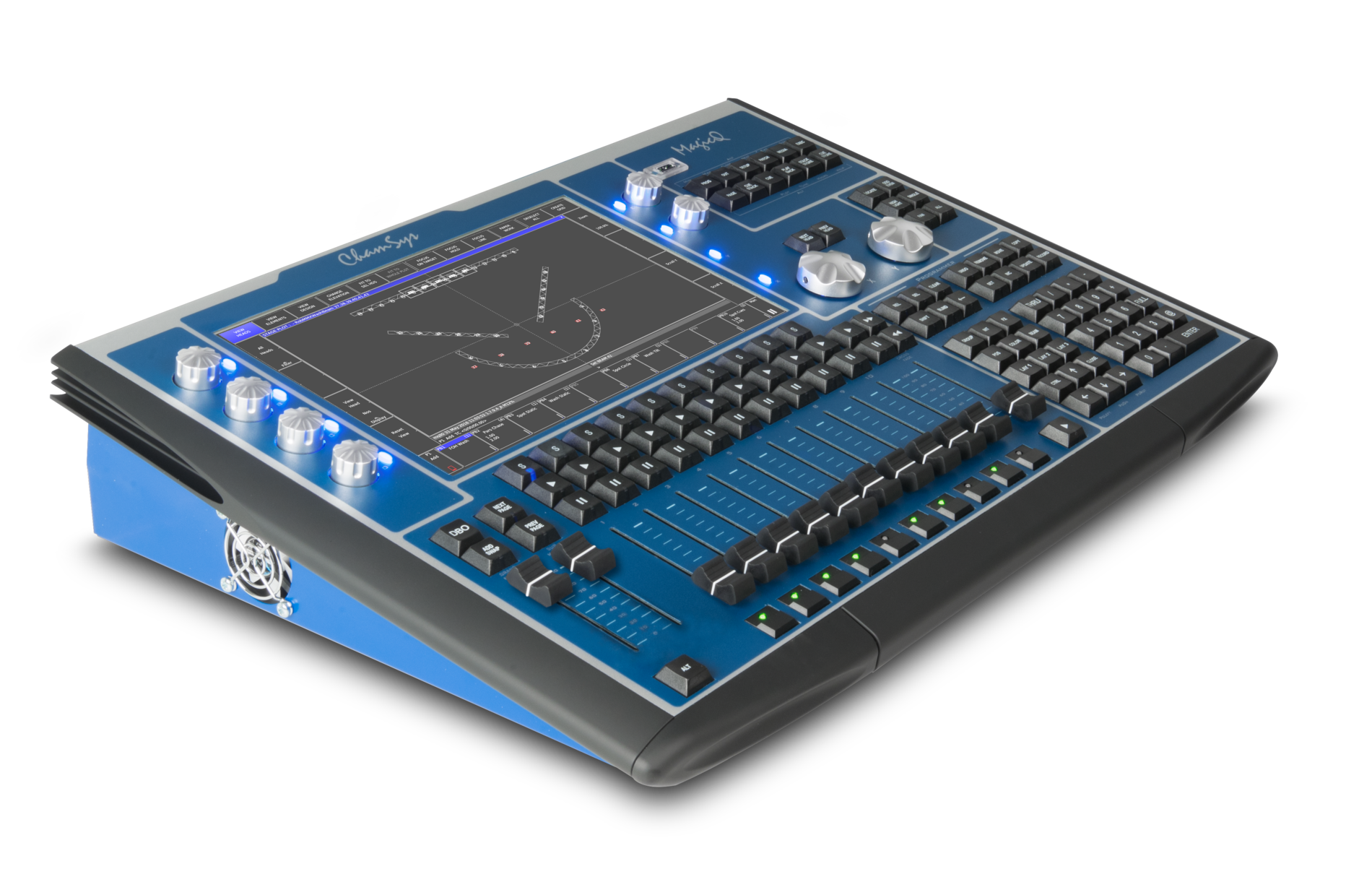 ChamSys MagicQ MQ80 Console Lumière 48 Univers 12"