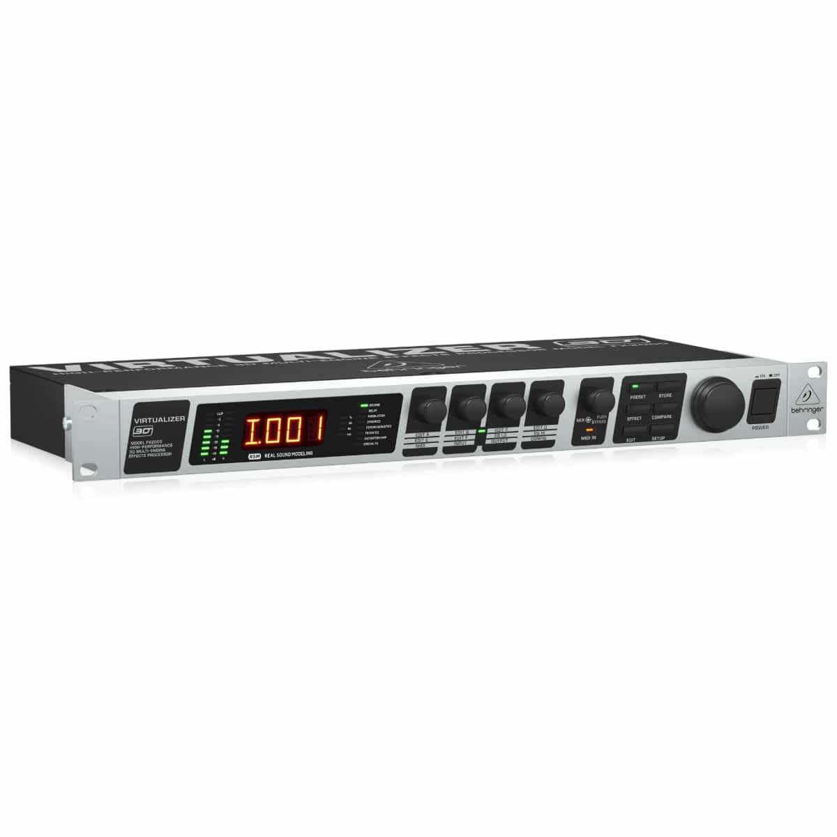Behringer VIRTUALIZER FX2000 processeur effets 3D rack studio