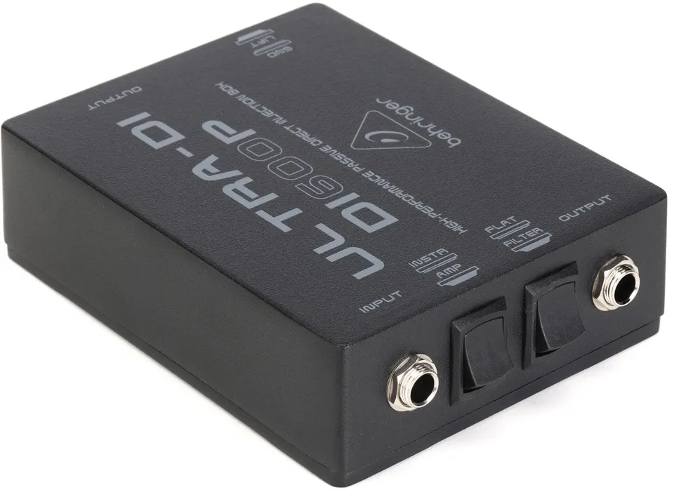 Behringer Ultra-DI DI600P boîtier DI passif 3000 W scène