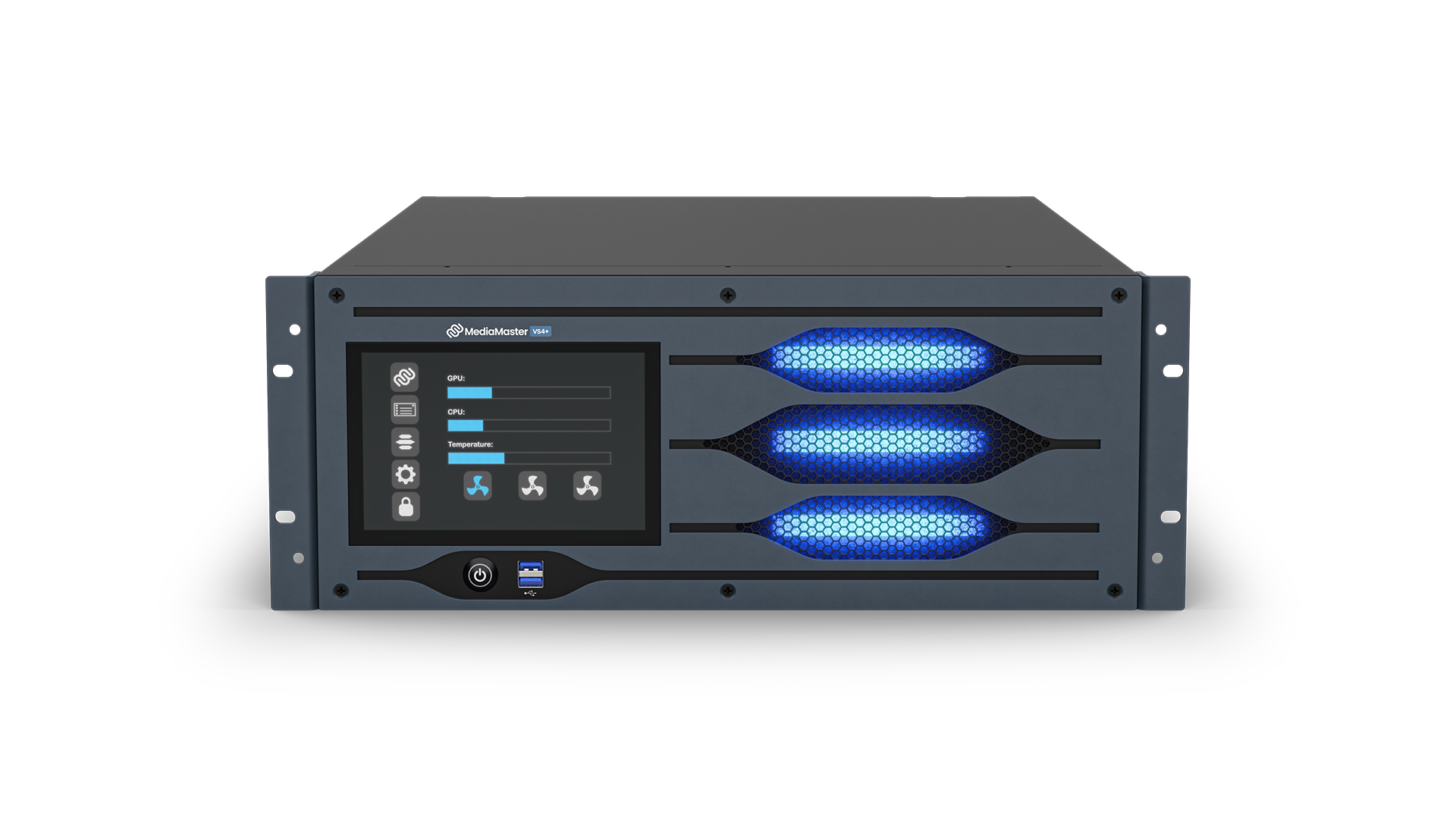 Chamsys MediaMaster VS4+ serveur média rack 4x 4K