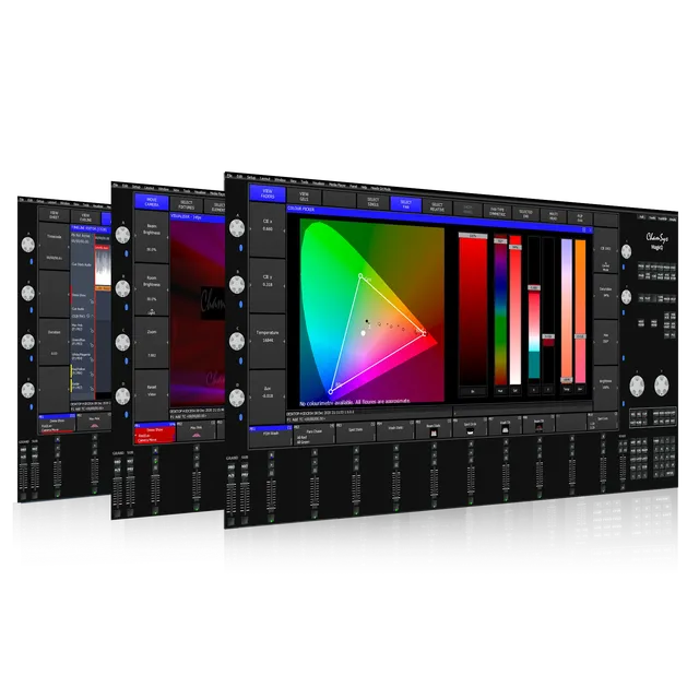 ChamSys MagicQ logiciel éclairage 64 univers PC gratuit