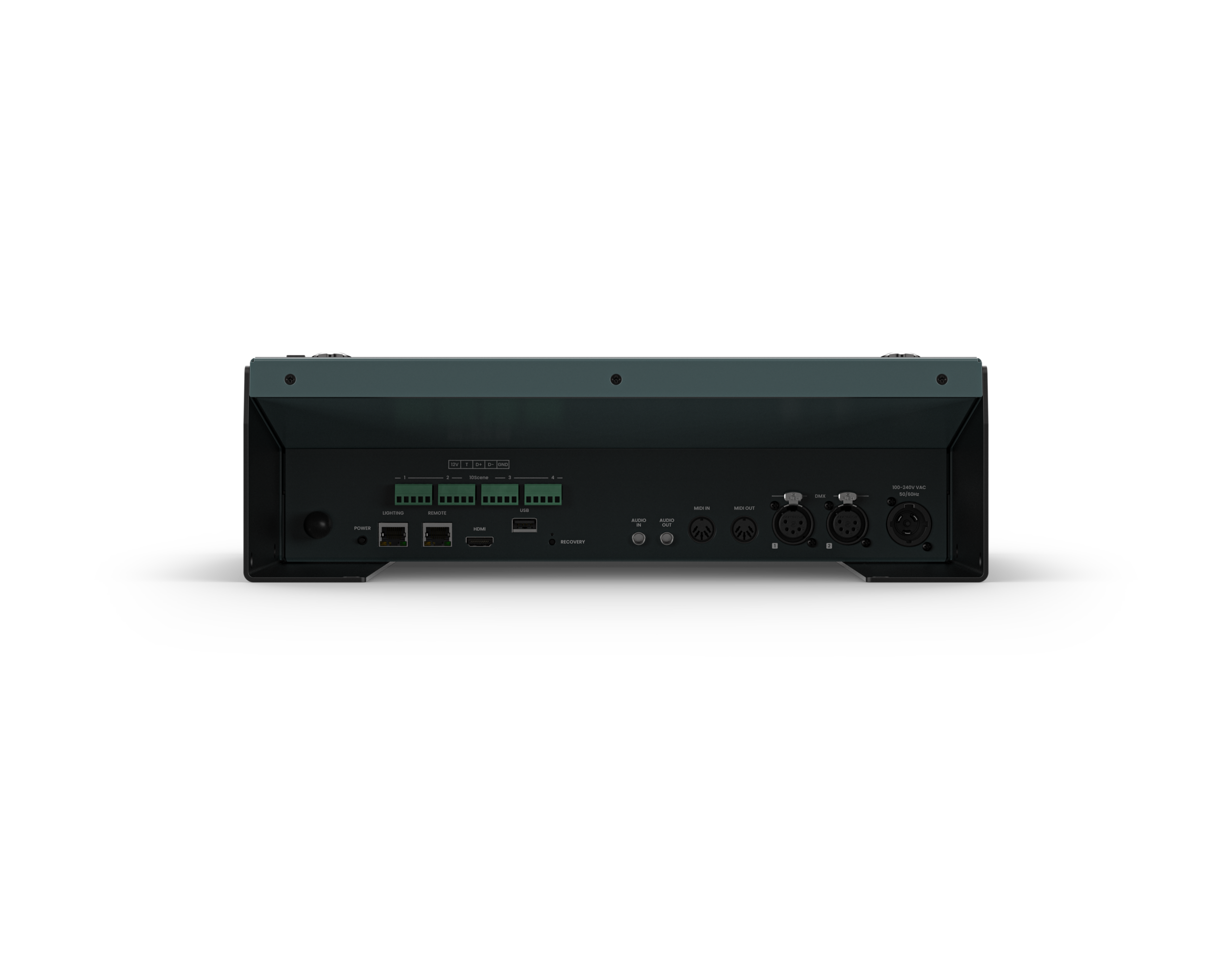 ChamSys QuickQ Studio+ console DMX 4 univers tactile rack