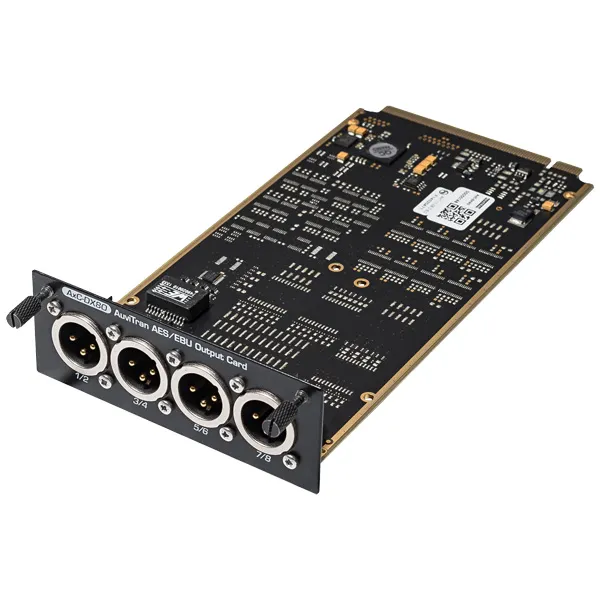 Fréquence AUDIO Auvitran AxC-DX8O Carte 8 AES XLR