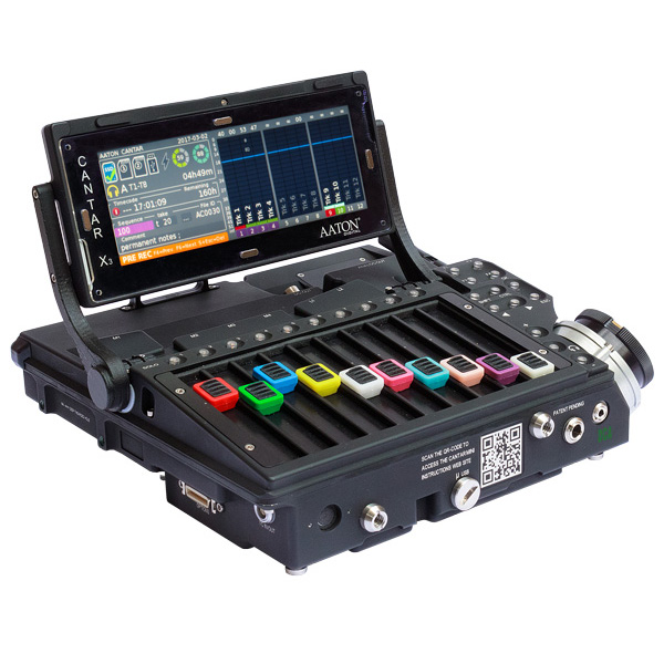 Fréquence MIXAGE Aaton Cantar Mini enregistreur 16 pistes