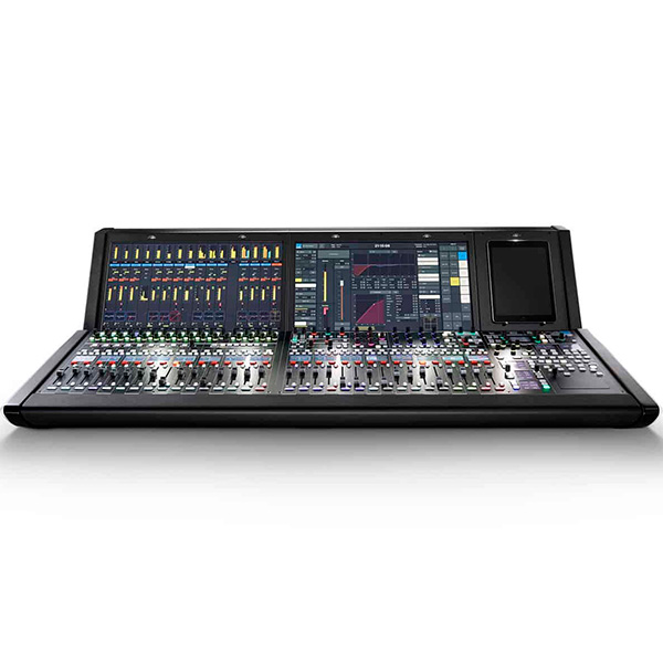 Fréquence Mixage Lawo MC2 36 console de mixage 32 faders 256 entrées