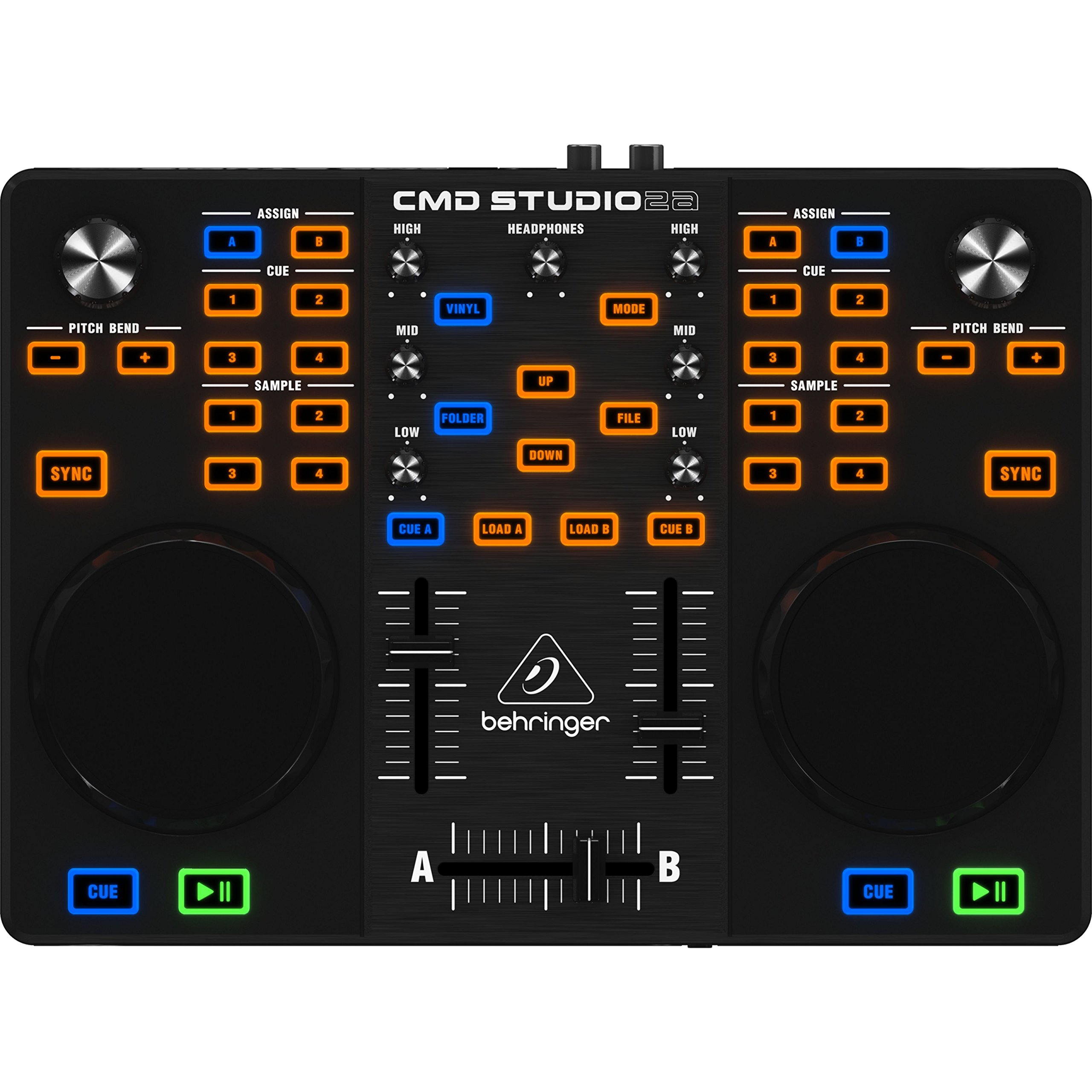 Behringer CMD Studio 2A contrôleur DJ USB 4 canaux