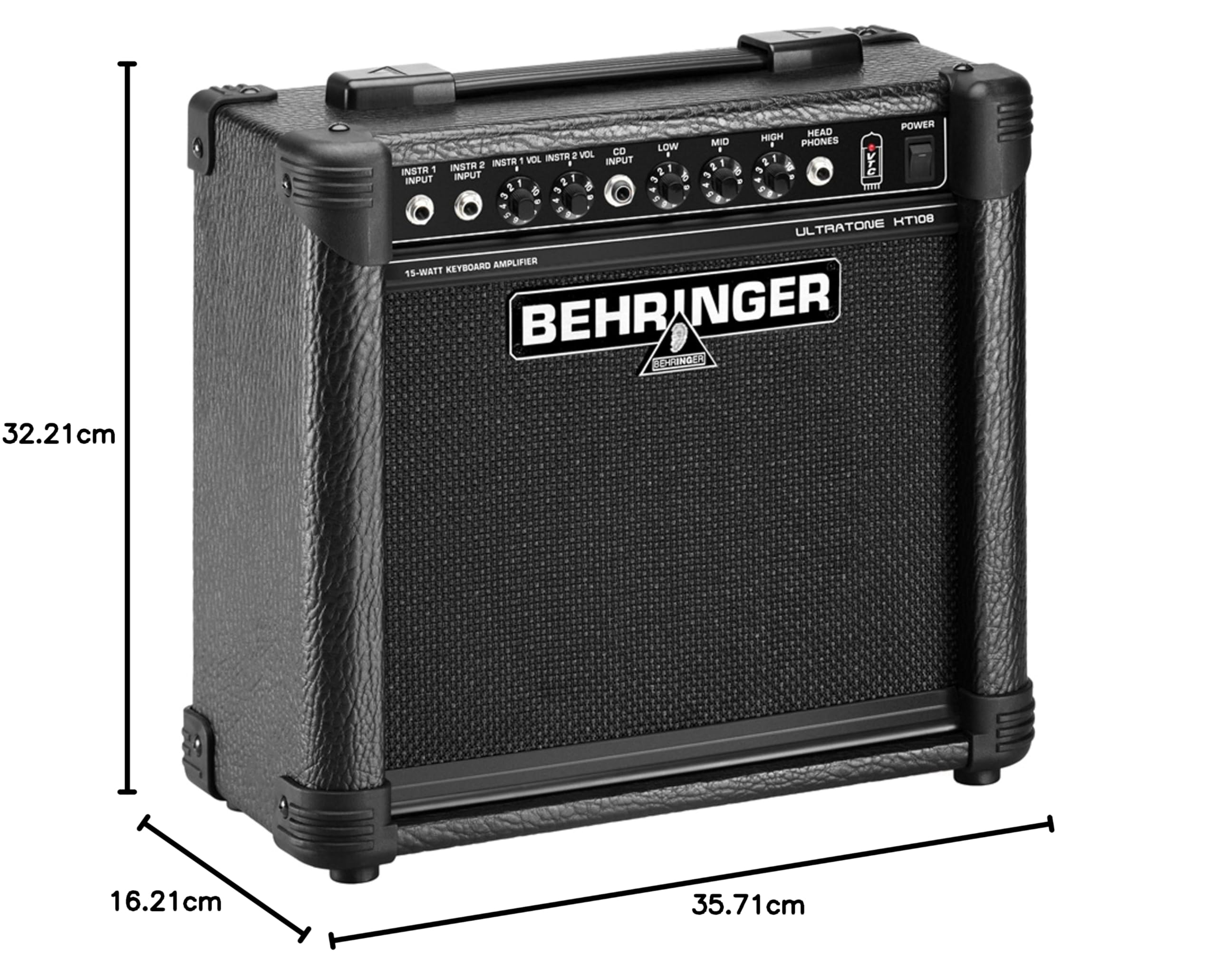 Behringer KT108 ampli clavier 15W 8 pouces 2 canaux