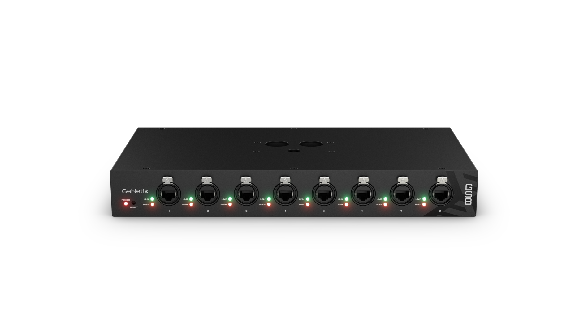 ChamSys GeNetix GS8 switch PoE 8 ports Gigabit 200W
