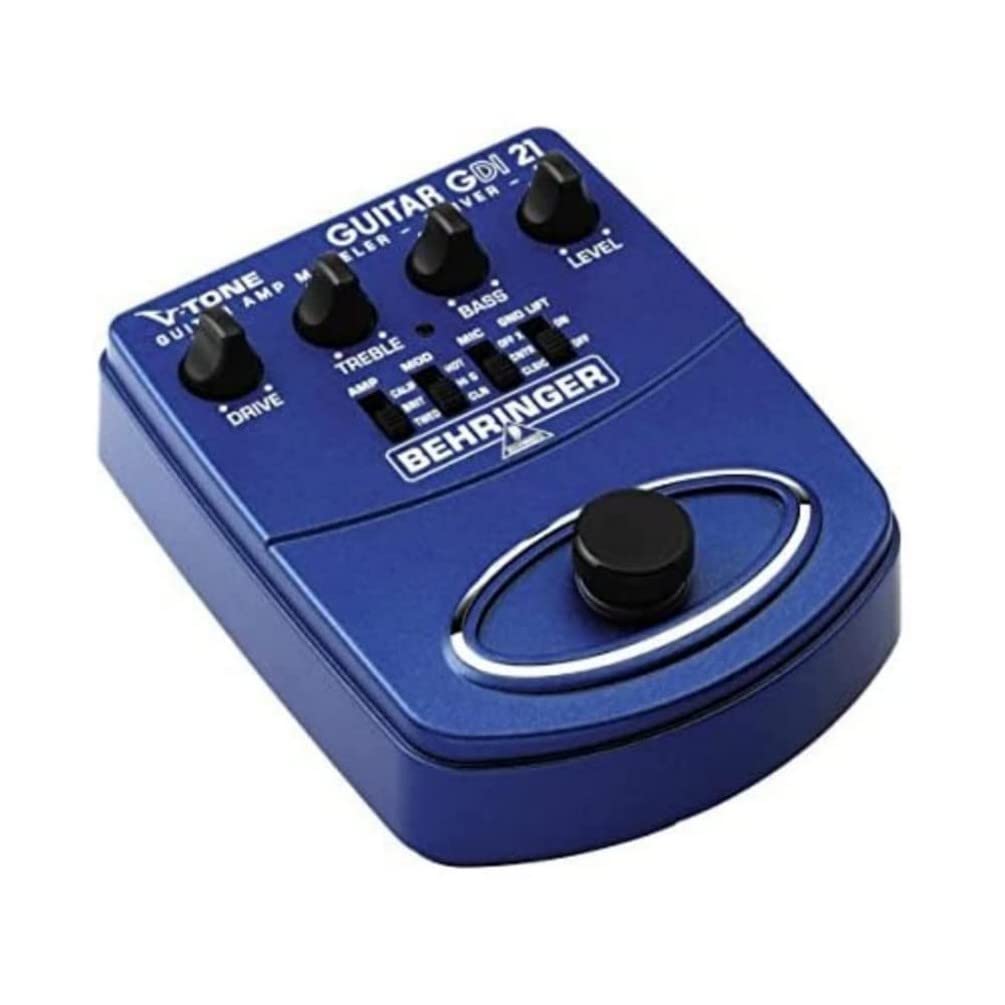 Behringer V-Tone GDI21 pédale guitare simulateur ampli DI