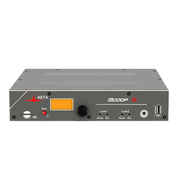 AETA Scoop 6 codec audio AoIP 4G Ravenna