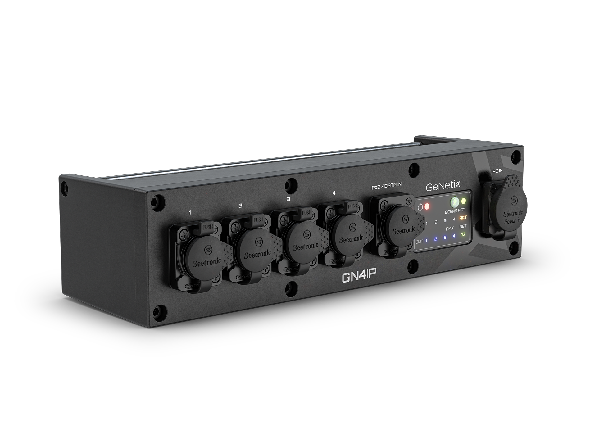 Chamsys GeNetix GN4IP node DMX IP65 4 ports PoE