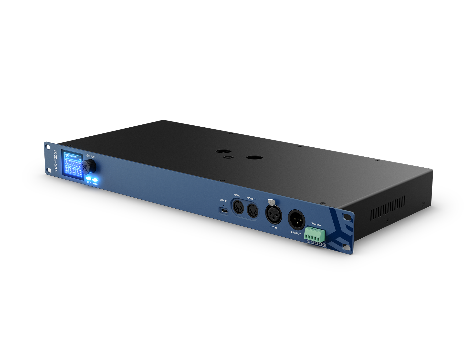 Chamsys GeNetix GN10P node DMX Phoenix PoE timecode MIDI