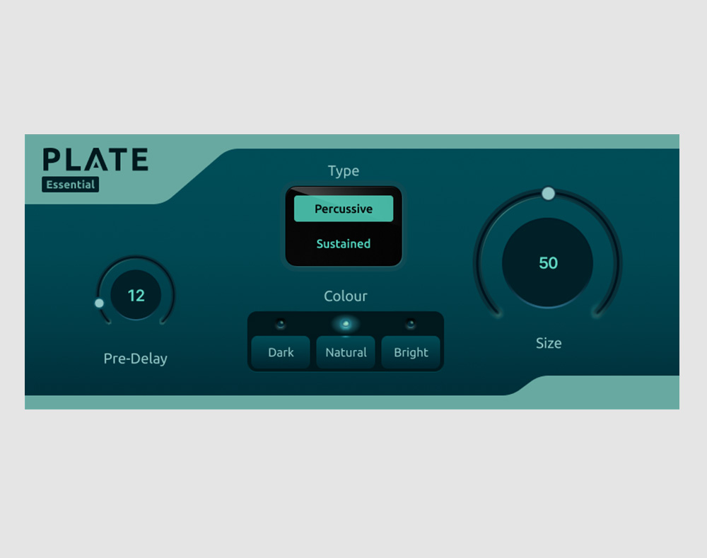 Allen & Heath dLive Essential Plate effet reverb instruments