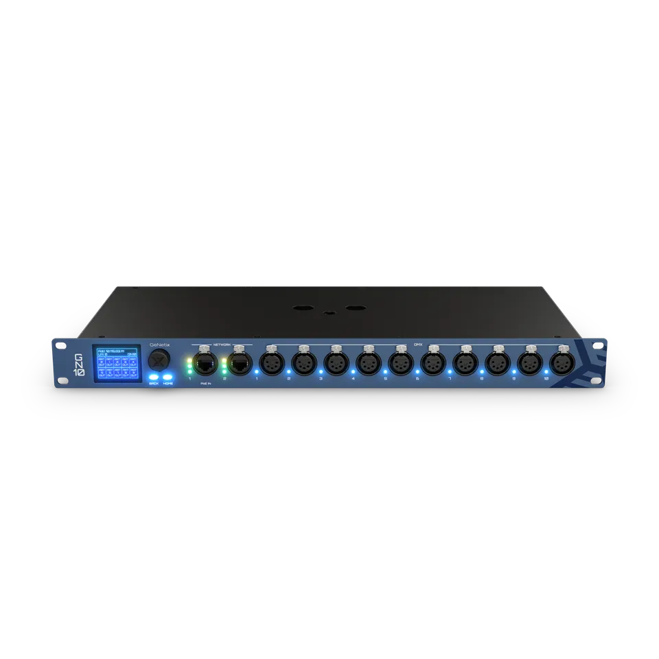 Chamsys GeNetix GN10 node DMX Timecode MIDI PoE