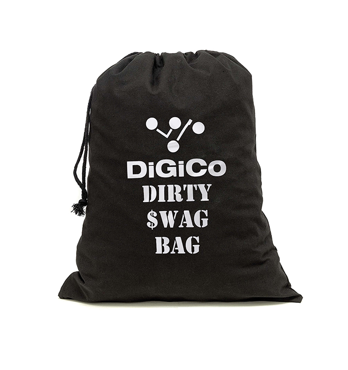 DiGiCo SD-Range Laundry Bag sac linge coton Dirty SWAG