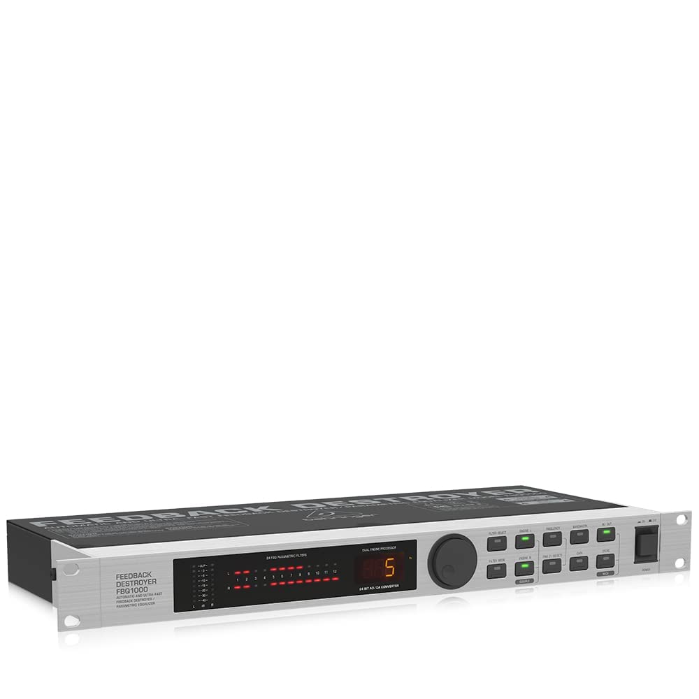 Behringer Feedback Destroyer FBQ1000 anti-larsen 2 canaux