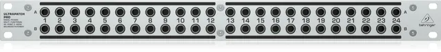 Behringer Ultrapatch PX3000 patchbay 48 points TRS