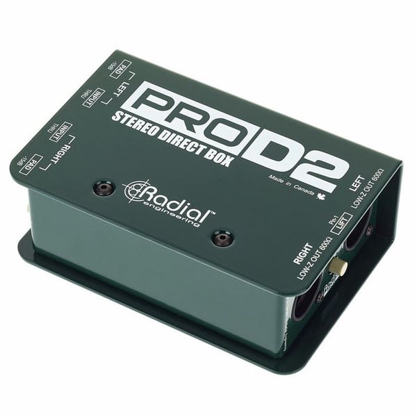 Radial PROD2 boîtier de direct passif stéréo scène