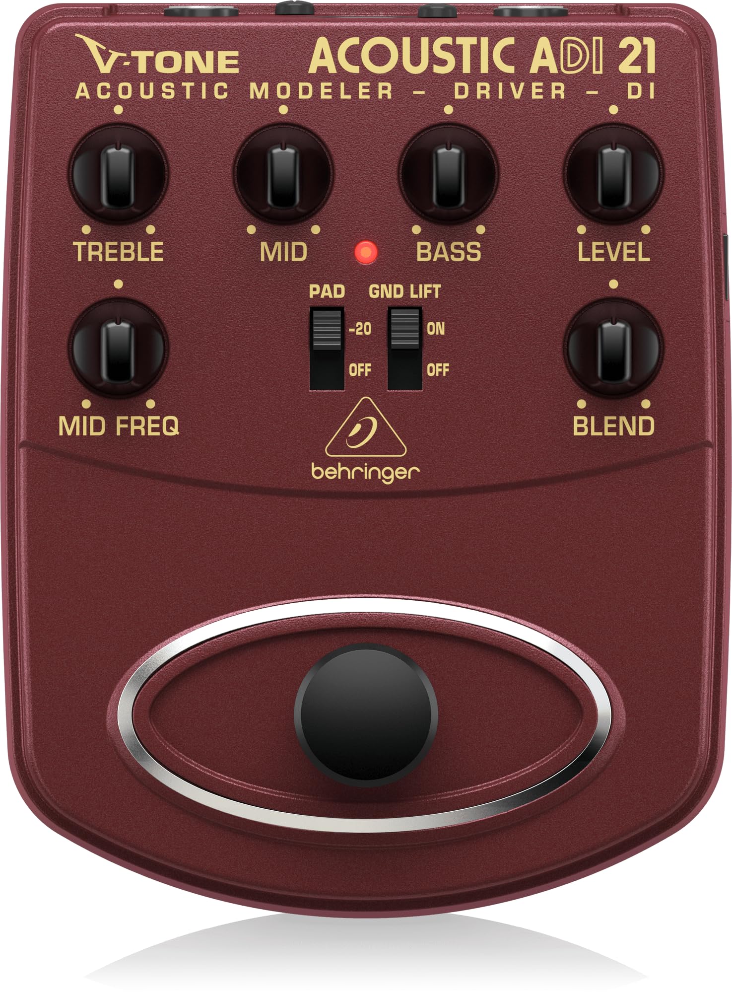 Behringer V-Tone GDI21 pédale guitare simulateur ampli DI