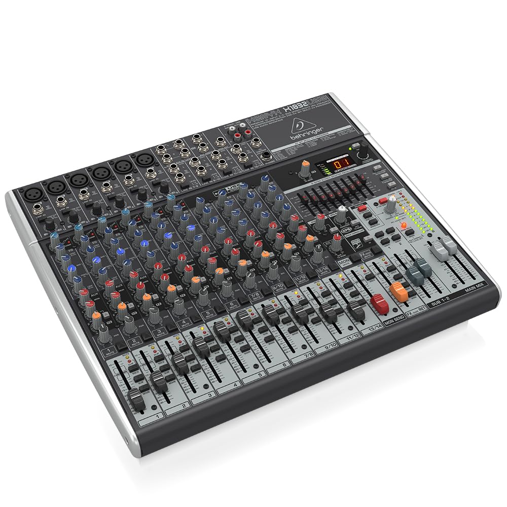 Behringer Xenyx X1832USB table de mixage 18 entrées USB effets