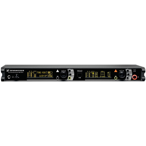 Sennheiser EM 3732-II L récepteur HF double bande L 470-638 MHz