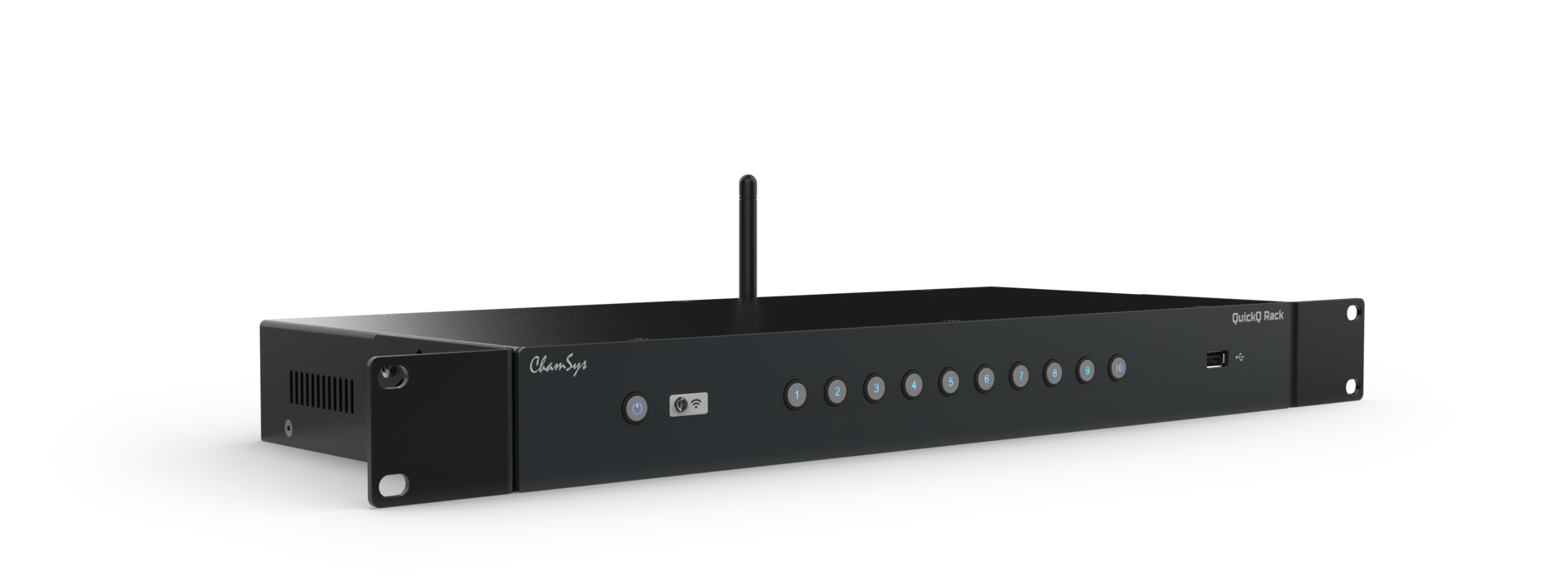 ChamSys QuickQ Rack console lumière 4 univers rackable