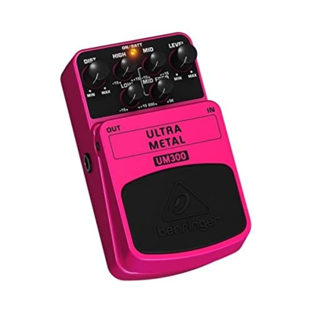 Behringer UM300 pédale distortion guitare Ultra Metal