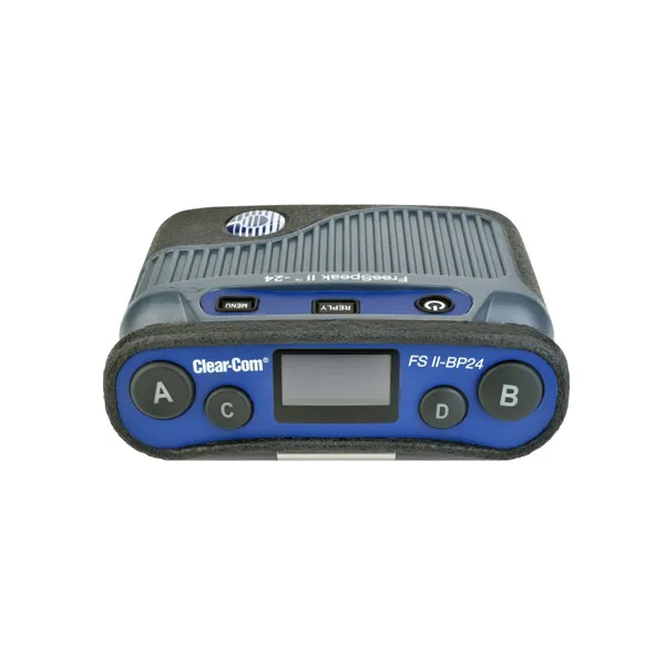 Clear-Com FreeSpeak II BP24-II boîtier ceinture 2,4 GHz