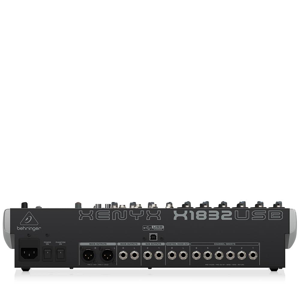 Behringer Xenyx X1832USB table de mixage 18 entrées USB effets