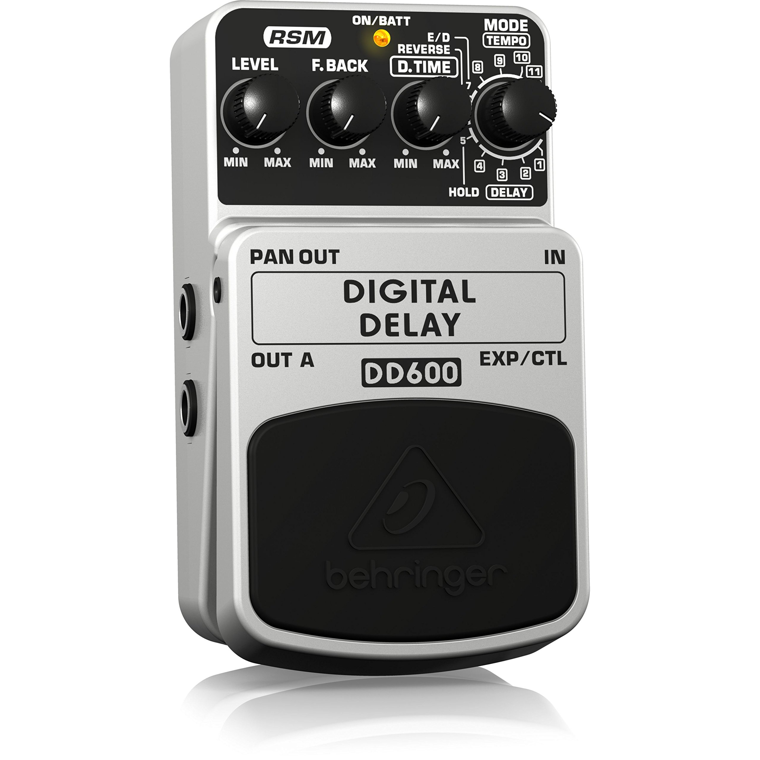 Behringer DD600 pédale delay guitare numérique stéréo 11 modes