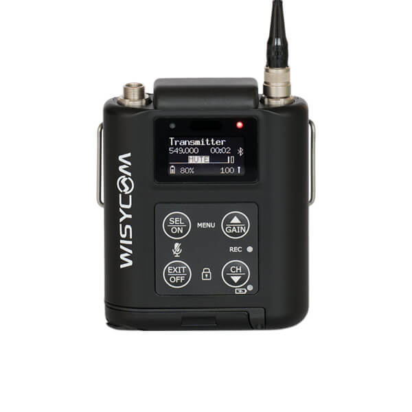 Wisycom MTP60 émetteur de poche 470-832 MHz
