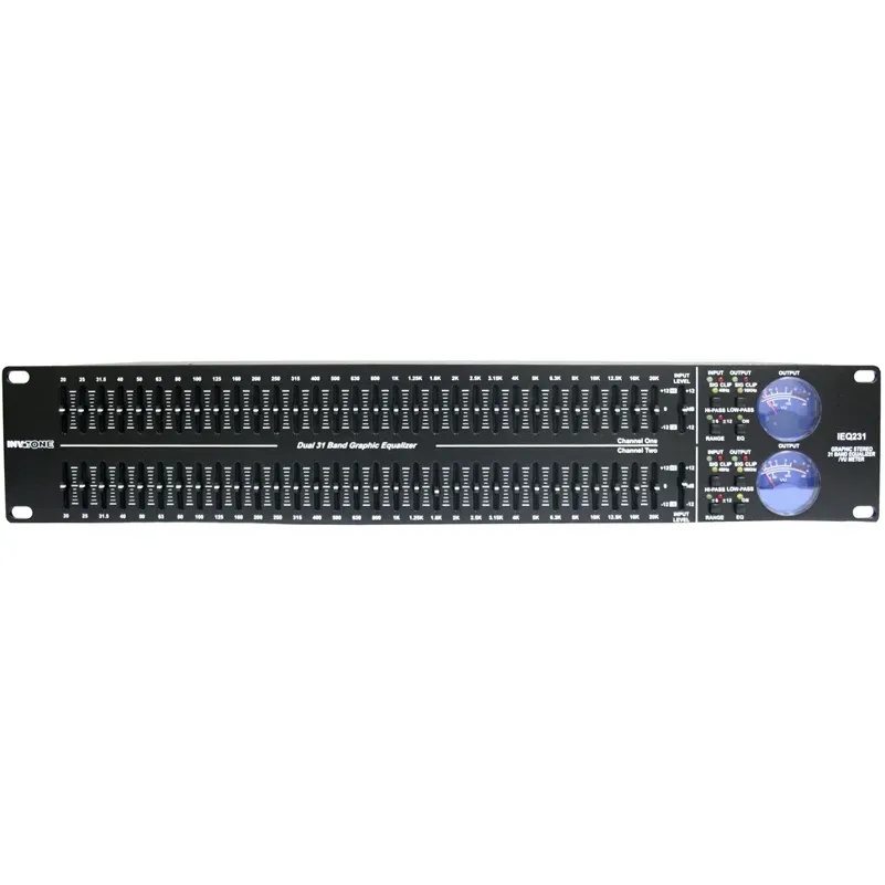 Invotone IEQ231 égaliseur sono 2x31 bandes XLR