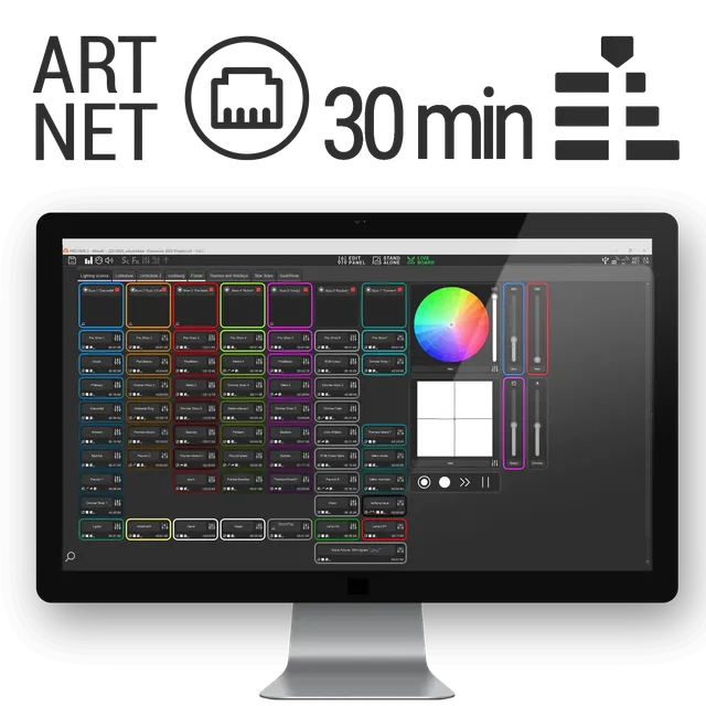 Chromateq Key File L2U clé licence Art-Net 2U